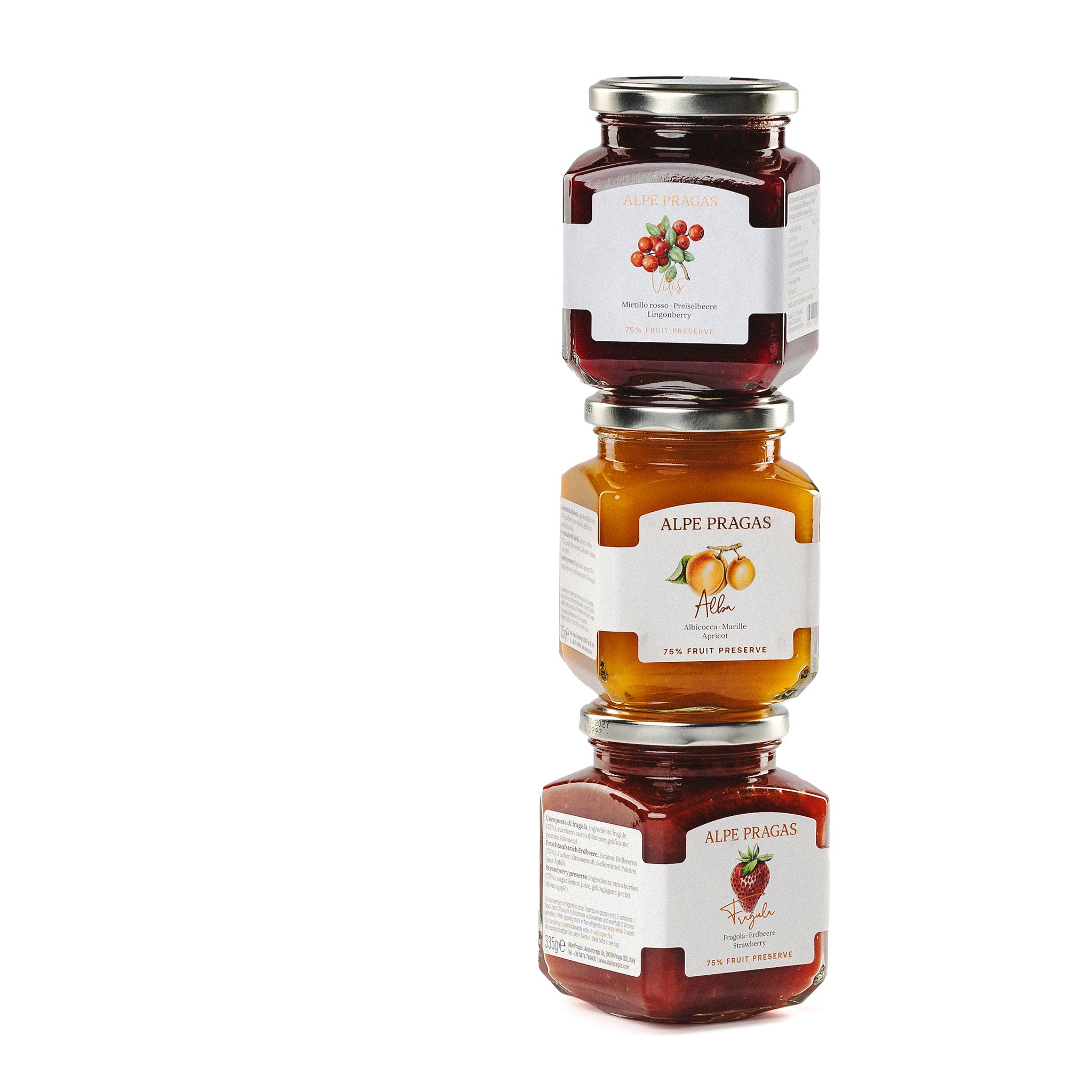 PREISELBEERE FRUCHTAUFSTRICH | ALPE PRAGAS | 75% FRUCHTGEHALT