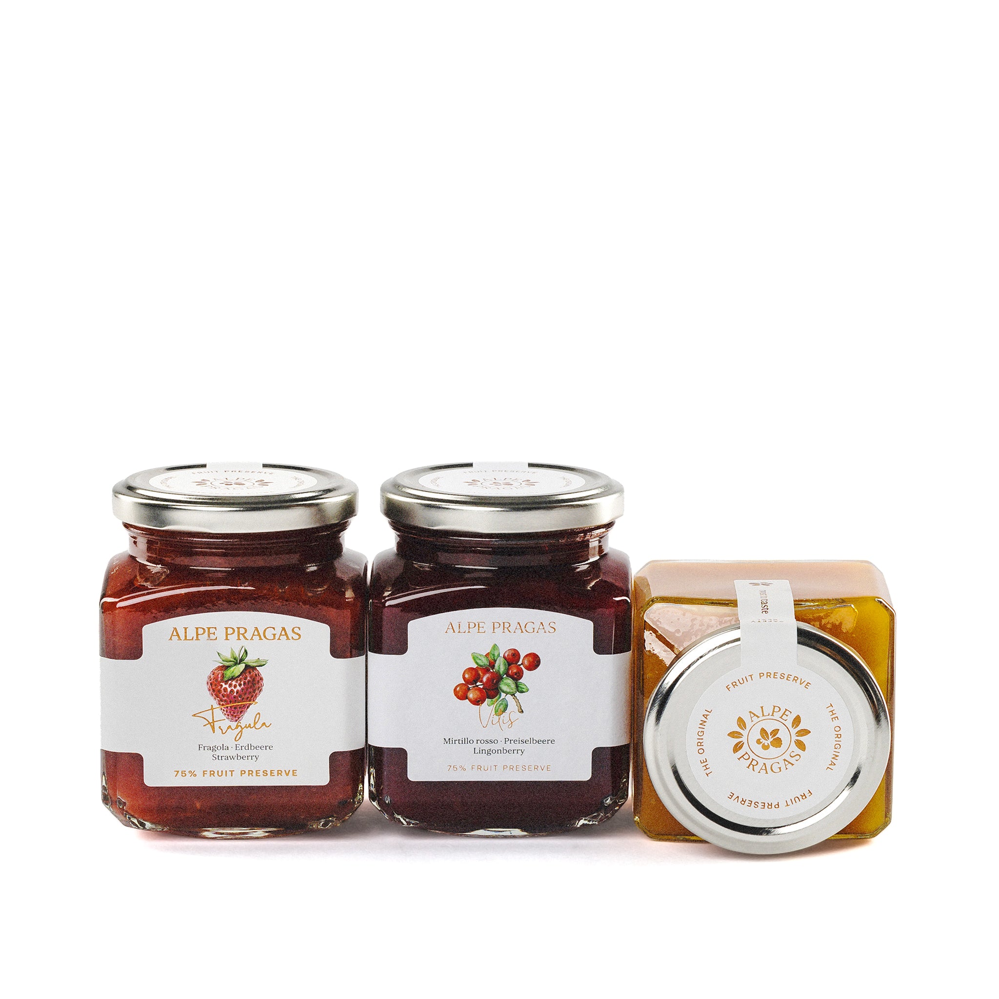 PREISELBEERE FRUCHTAUFSTRICH | ALPE PRAGAS | 75% FRUCHTGEHALT