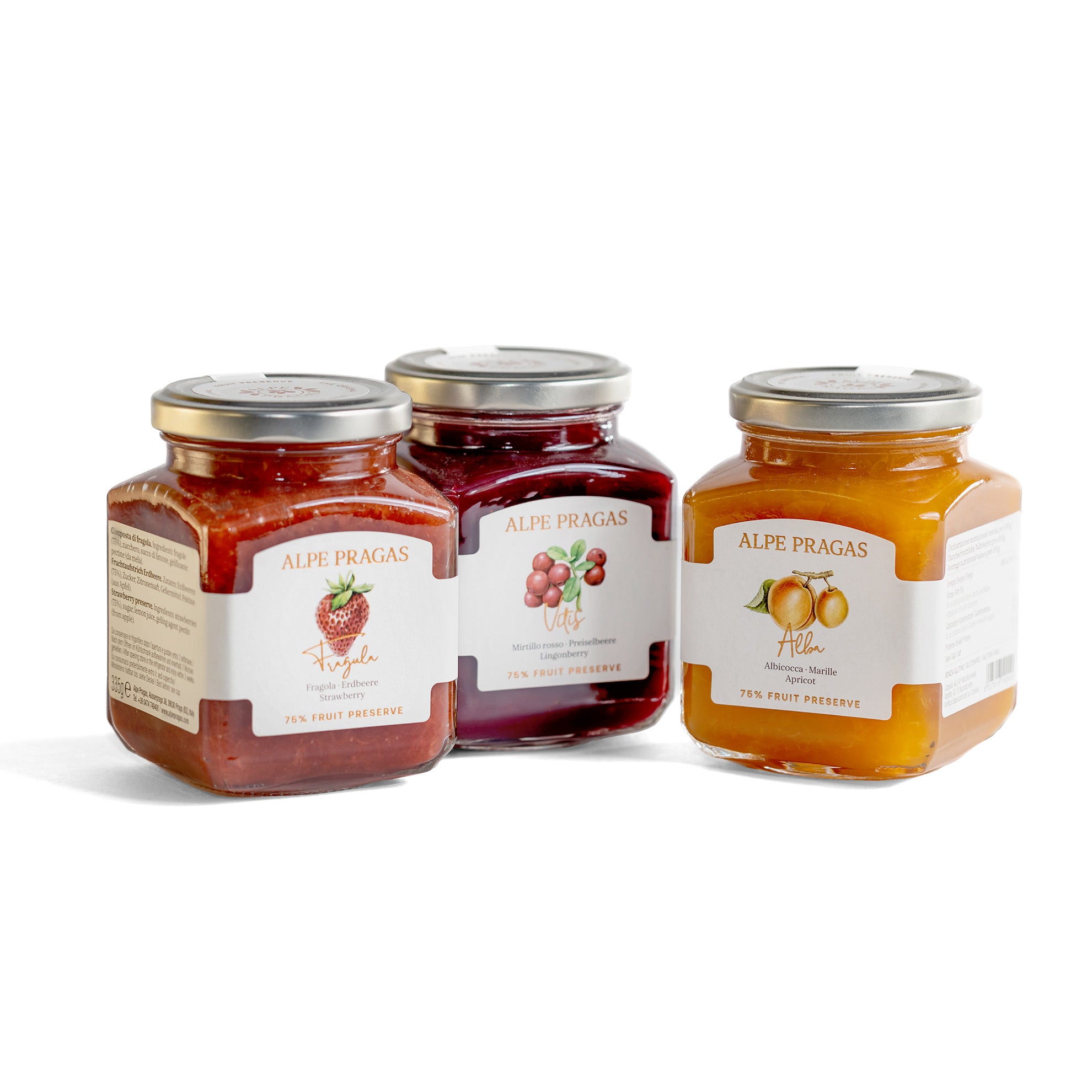 ERDBEERE FRUCHTAUFSTRICH | ALPE PRAGAS | 75% FRUCHTGEHALT