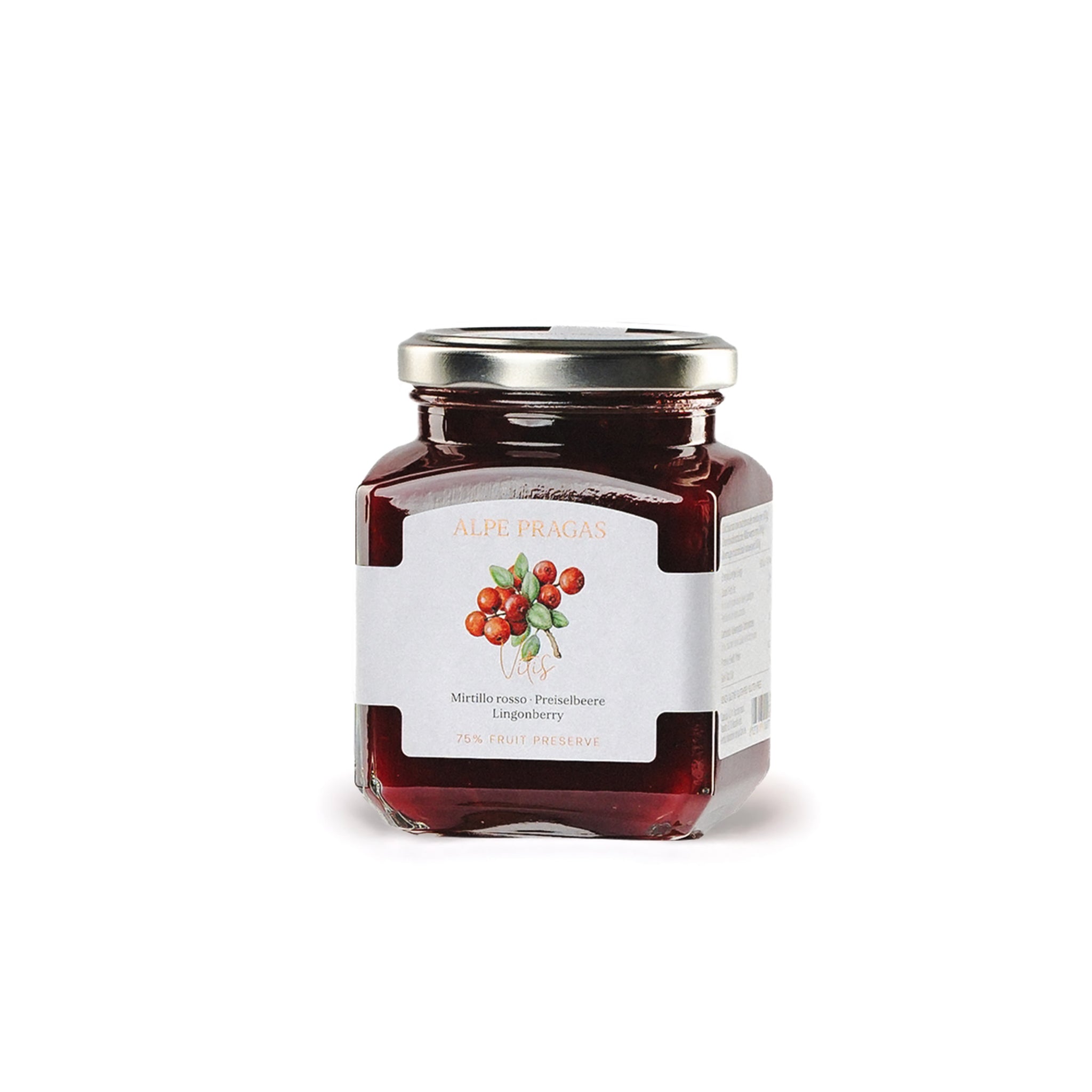 PREISELBEERE FRUCHTAUFSTRICH | ALPE PRAGAS | 75% FRUCHTGEHALT