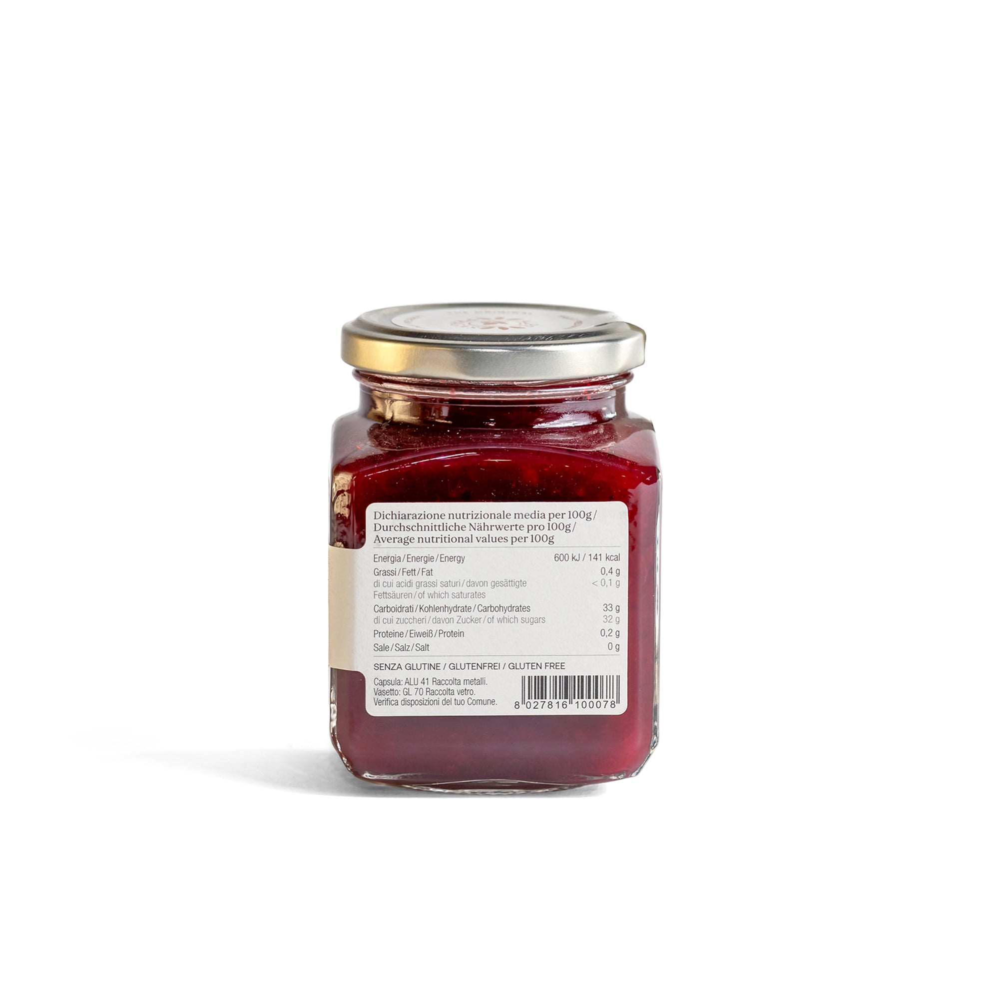 PREISELBEERE FRUCHTAUFSTRICH | ALPE PRAGAS | 75% FRUCHTGEHALT