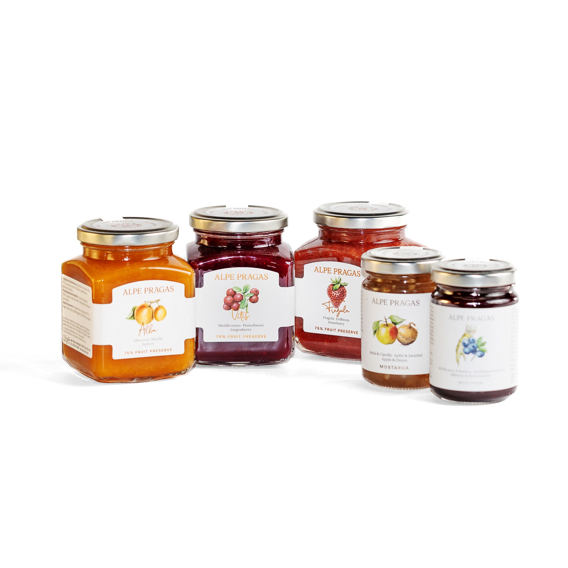 ERDBEERE FRUCHTAUFSTRICH | ALPE PRAGAS | 75% FRUCHTGEHALT