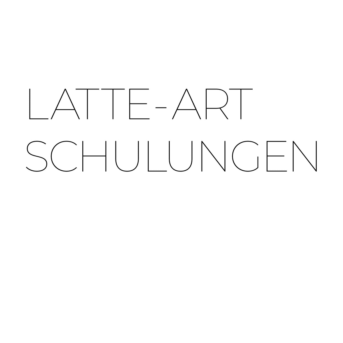 LATTE-ART SCHULUNGEN