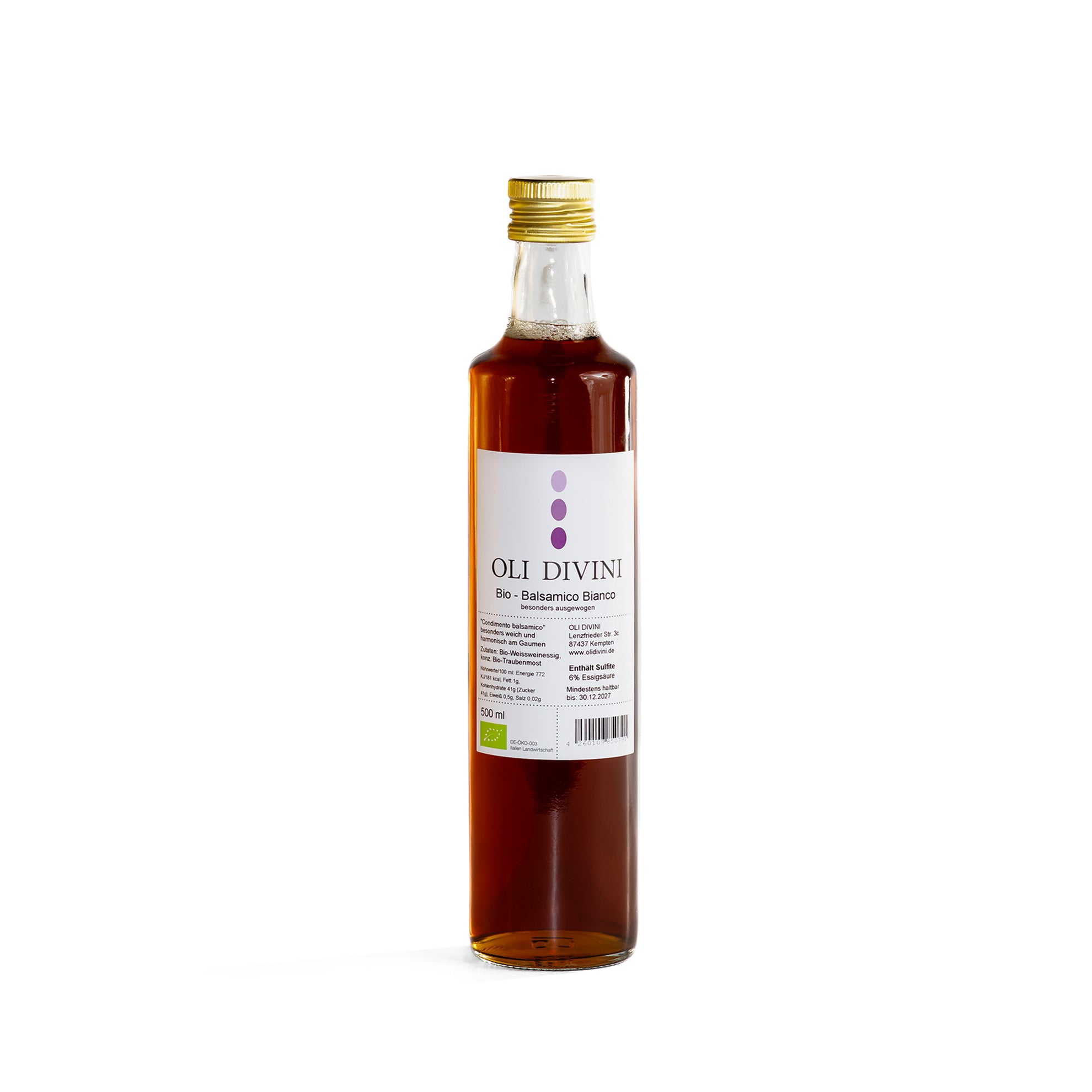 BALSAMESSIG | CONDIMENTO BALSAMICO BIANCO | OLI DI VINI